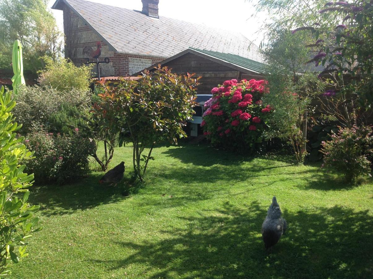 Le Jardin Des Poules Bed & Breakfast Thietreville Bagian luar foto