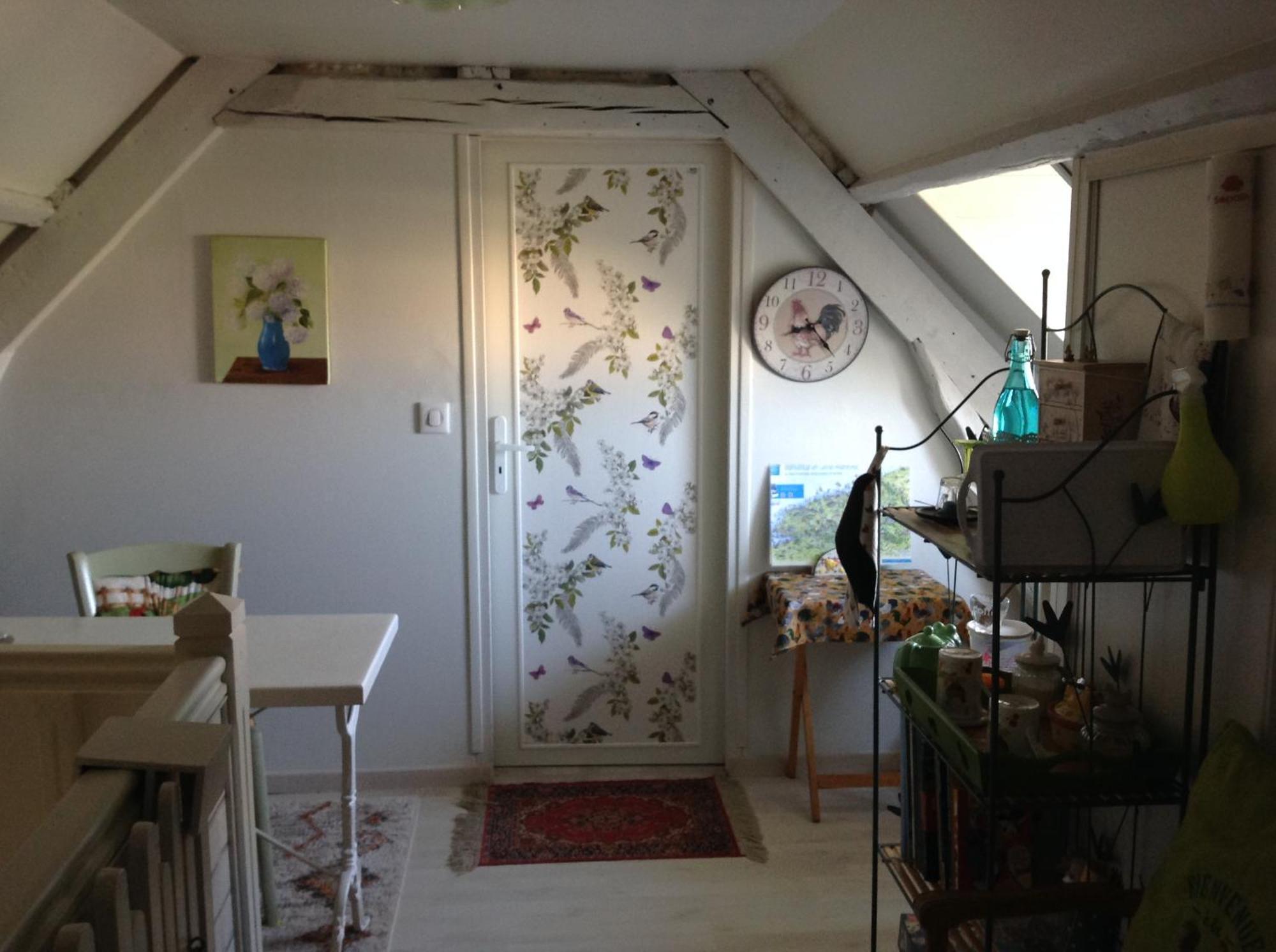 Le Jardin Des Poules Bed & Breakfast Thietreville Bagian luar foto
